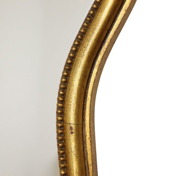 Image 1 of Espejo francés estilo barroco dorado de 54 cm