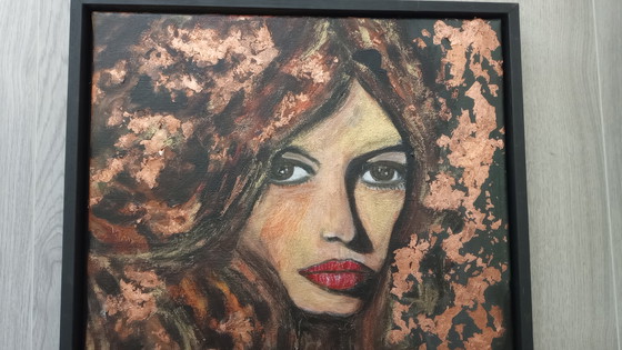 Image 1 of T.v.Steenbergen „Brigitte Bardot“ 43 x 53 cm