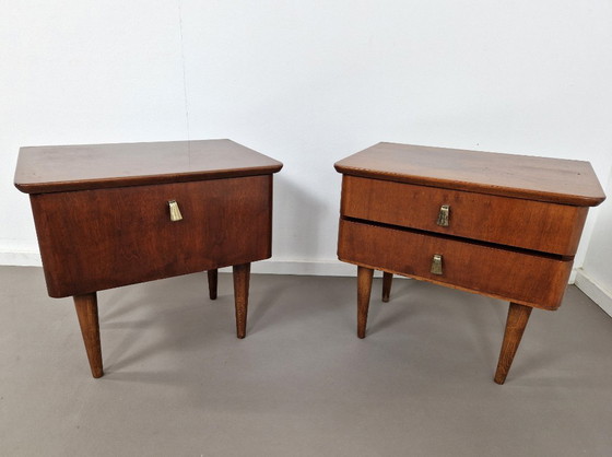 Image 1 of Deux tables de chevet vintage | Années 1960