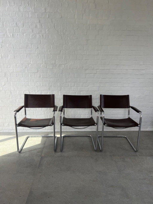 3 x Matteo Grassi MG5 stoelen
