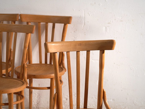 Antique chairs in Thonet style bentwood – Central Europe, circa 1930 #1 – Dining chairs (photo 11 of 40)