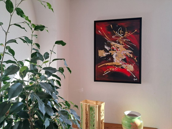 Image 1 of Jan MARTI - Red and Black - Artist's Painting