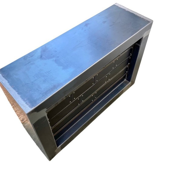 Image 1 of Cassettiera in metallo Loftboutik con 15 cassetti, anni 2010