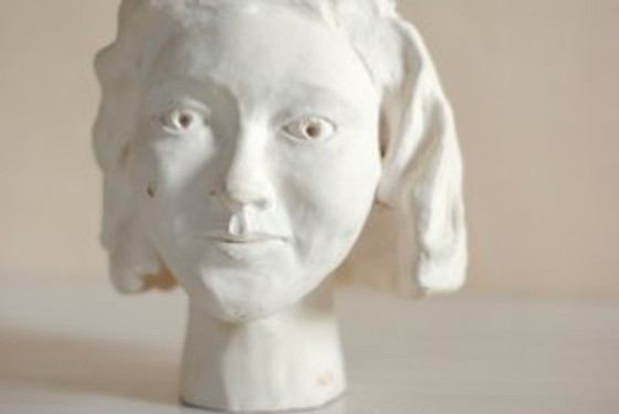 Image 1 of Gipsen hoofdsculptuur, Frankrijk