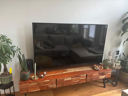 Tv meubel van mangohout