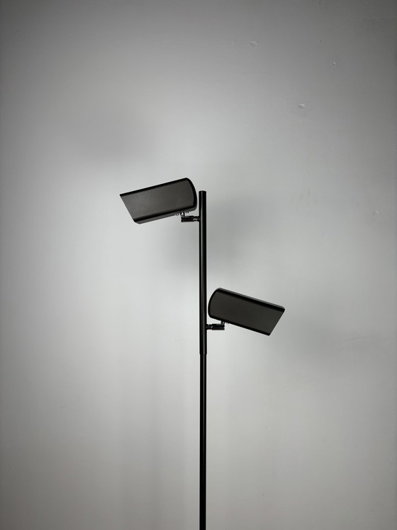 Image 1 of Vintage Floor Lamp OMI design Brutalist 1970s Space Age Industrial design Mid Century 70s Minimalism Germany