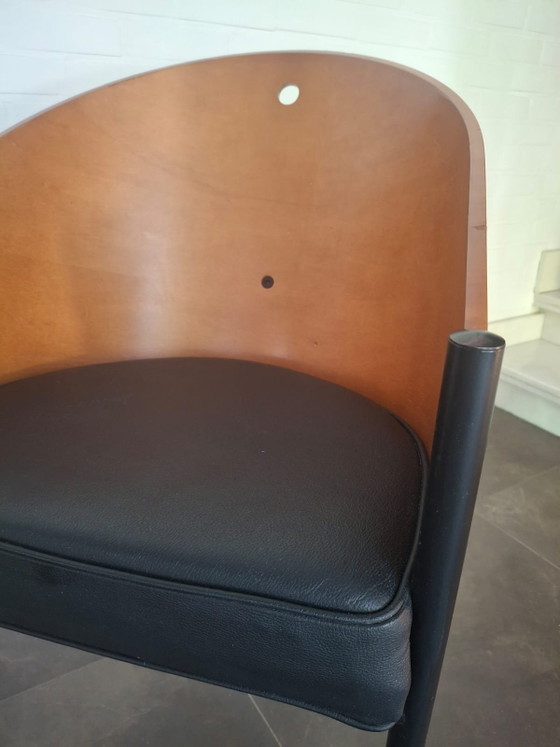 Sedia Costes Philippe Starck 1984 Per Driade Artifort – Poltrone, Leather, Metal (photo 7 of 10)