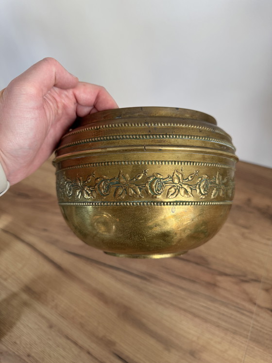 Image 1 of Lot 2 caches pots laiton 