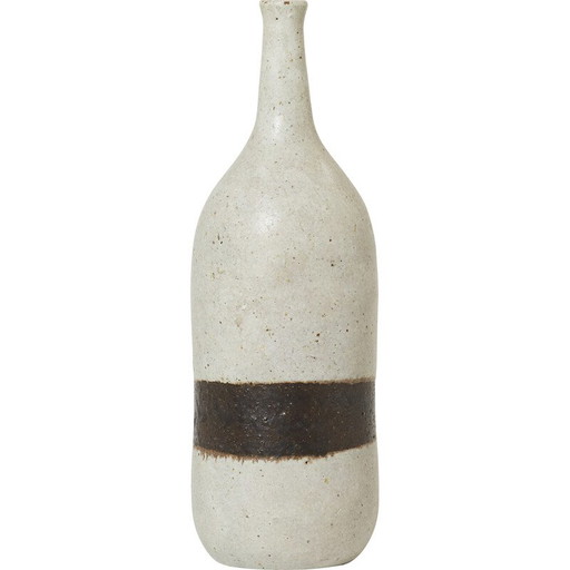 Vase vintage en grès émaillé de Bruno Gambone, 1970