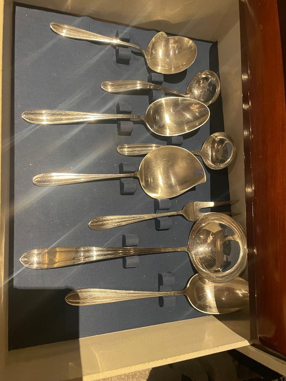 Image 1 of 121 piezas van Kempen y begeer Keltum p3 chantal cubertería cassette