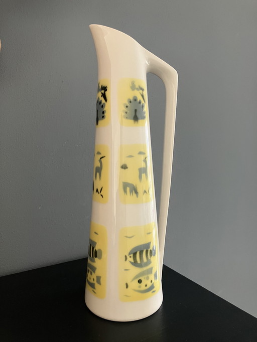 Sgrafo Modern, Vase/ Jug by Peter Müller, Mid - Century