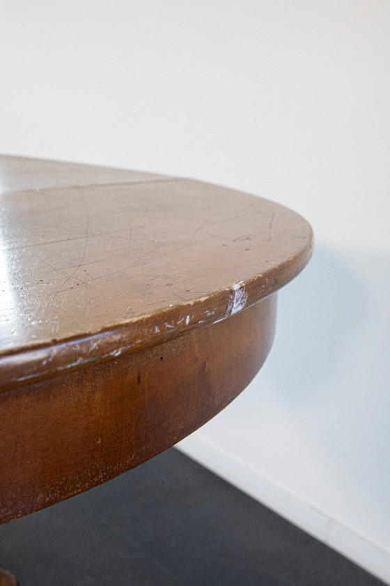 Image 1 of Ronde antieke gueridon / bijzettafel
