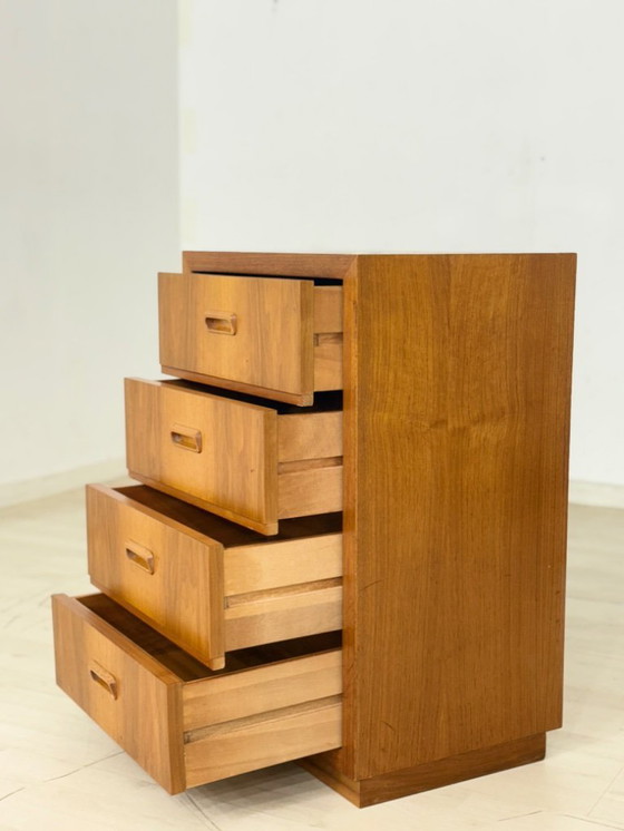 Image 1 of Vintage ladekast, kast, wastafel, midden van de eeuw