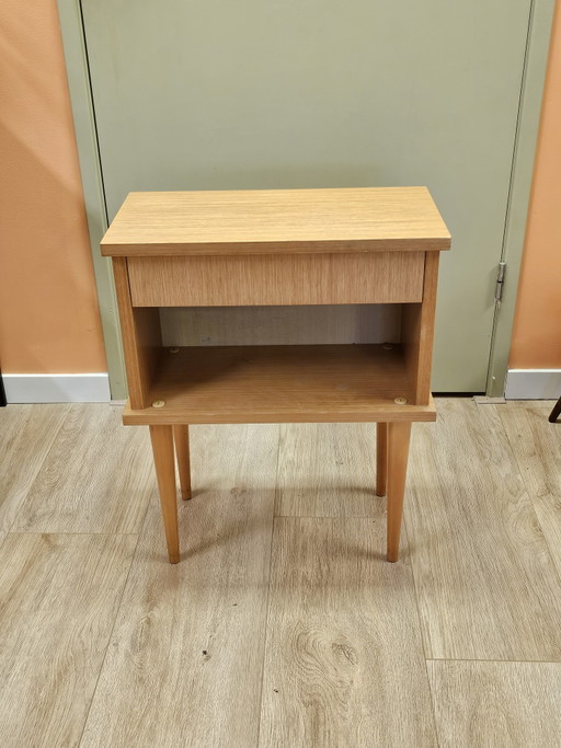 Vintage skandinavischer Nachttisch Schrank Nachttisch