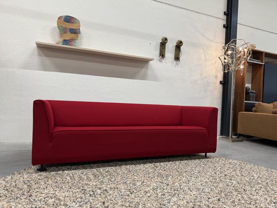 Image 1 of Gelderland 4800 3 Seater Sofa Vidar fabric Red 220