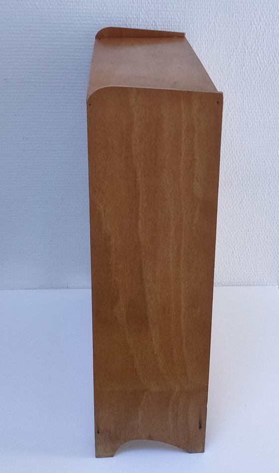 Image 1 of Puppengarderobe aus Holzgeflecht im Stil der 60er Jahre