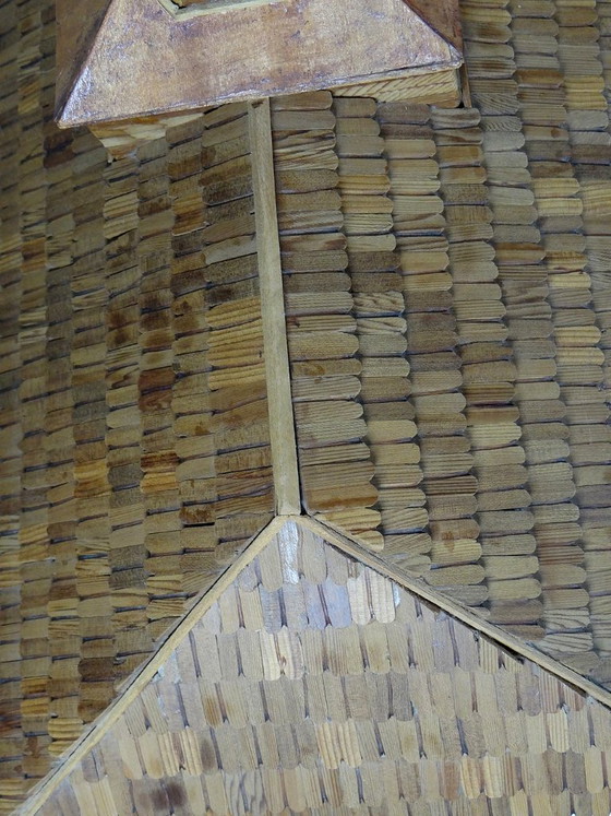 Image 1 of Modelo de iglesia de madera antigua de los años 50-70 "Iglesia Nercón Chiloé Chile"