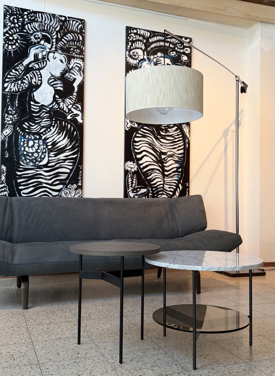 Image 1 of Leolux salontafelset Tampa marmer/ hout 