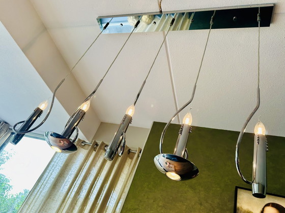 Brand Van Egmond Floating Candles Pendant Lamp 112 cm – Ceiling lights, rvs, Metal (photo 6 of 12)