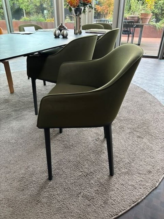 Image 1 of 6 x Vitra Softshell dark green - excellent condition