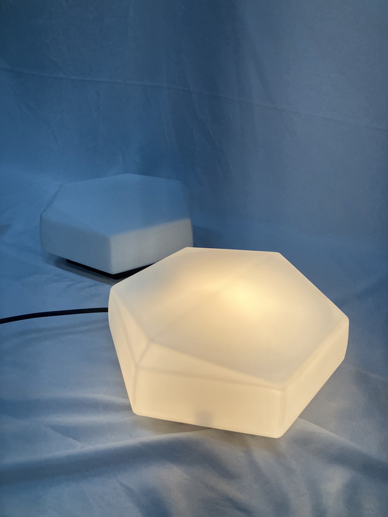 Image 1 of Vintage 6-sided wall lamp or ceiling lamp, Bega Leuchten