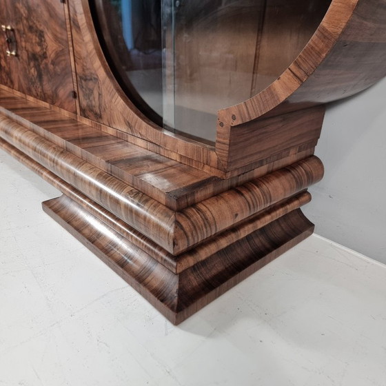 Art Deco Sideboard, 1940s – Glass (photo 7 of 10)
