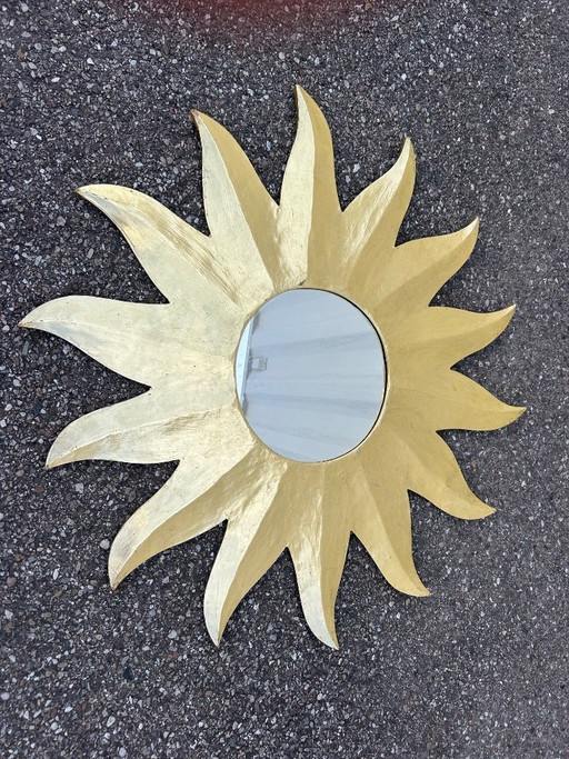Grote spiegel met zonnestralenmotief, 80 cm – Paper (photo 2 of 12)
