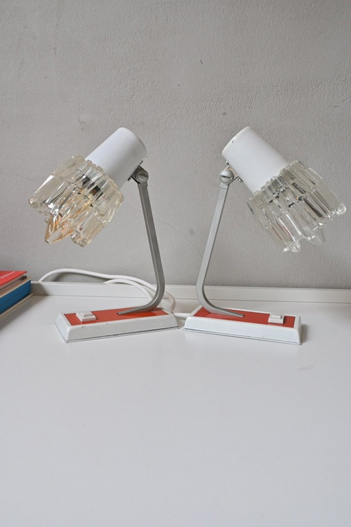 Two charming vintage night lights