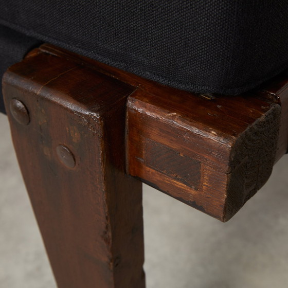 Image 1 of Divano letto smontabile Pierre Jeanneret, modello n. &#39;PJ-L-01-A&#39; Chandigarh, India, 1955-1956