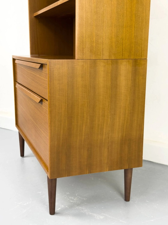 Libreria in teak con cassetti di WK Möbel, anni '60 – Librerie, Wood, Design (photo 4 of 21)