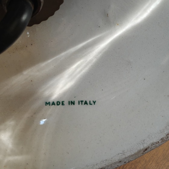 Image 1 of Vintage Italian Porcelain Table Lamp - Hollywood Regency / Neo-Classical 50s 60s