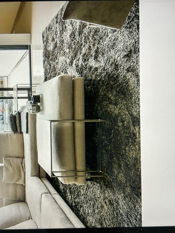 Image 1 of Square rug 3x3 meters. Color gray