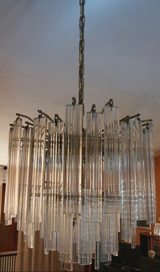 Image 1 of Venini chandelier from the “Nastri” series