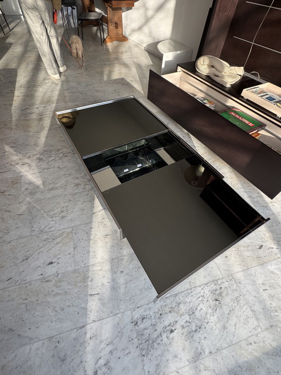 Image 1 of Spiegel Salontafel/Bar mit opbrtgruimte für Glasur und Flessen 