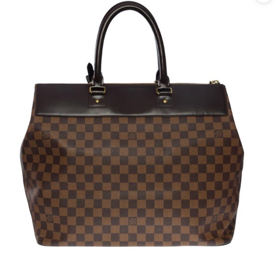 Image 1 of Borsa LOUIS VUITTON Greenwich Tote en Toile Marron - 101195 Prezzo di vendita