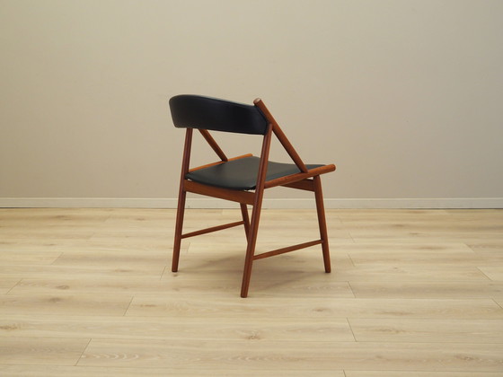 Image 1 of Teakholzstuhl, dänisches Design, 1970er Jahre, Produktion: Dänemark