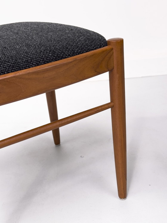 Image 1 of Sillas de comedor danesas de teca de H. W. Klein para Bramin, años 60, juego de 6