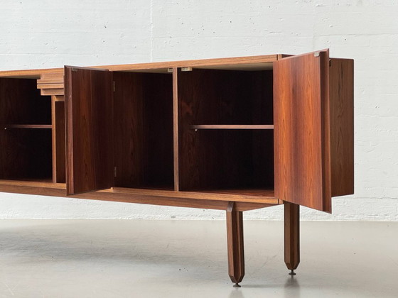 Image 1 of Palissanderhouten dressoir, Associazione Piccola Industria, Cantù, Italië, jaren 60