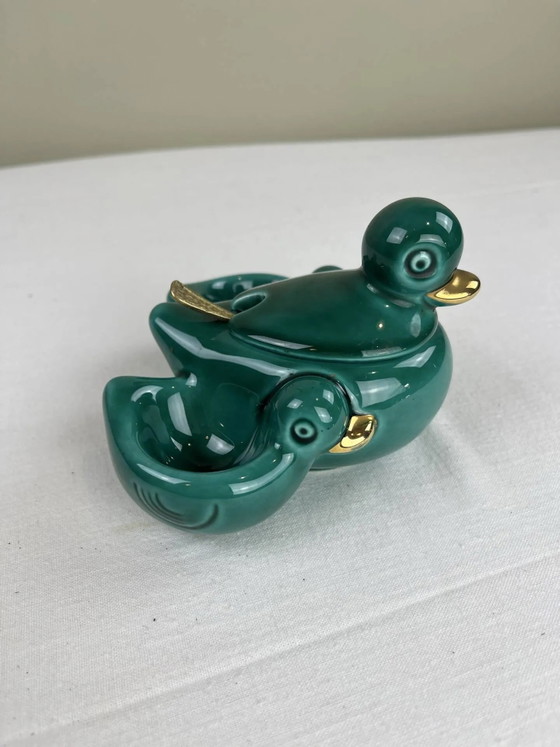 Antique zoomorphic condiment service – Table accessories, Porcelain, Ceramic, Art Nouveau (photo 3 of 9)