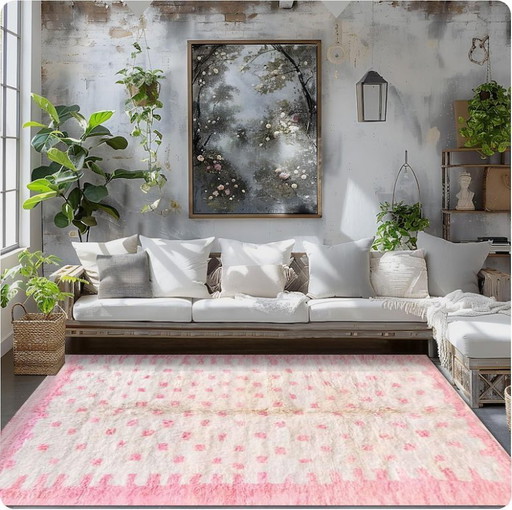 Tapis marocain en laine natural 300cmx200cm