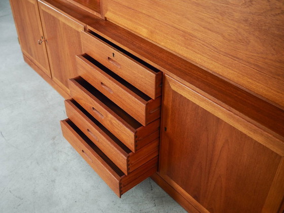 Image 1 of Set di librerie in teak, design danese, anni '70, designer: Kai Winding