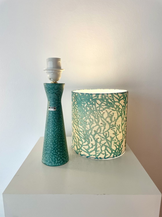 Image 1 of Very narrow Scheurich vase lamp - cordless - sideboard lamp