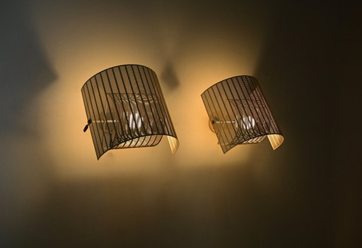 Shogun Wall Lamps by Mario Botta for Artemide, 1980s, set of 2
