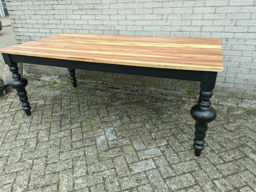 Impresionante mesa de comedor de madera maciza – eettafels, Wood (photo 2 of 15)