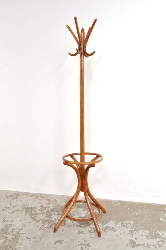 Image 1 of Antique Art Nouveau Thonet coat rack, 1920s