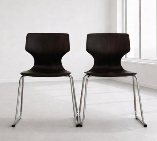 2x Flötotto Pagholz stoelen
