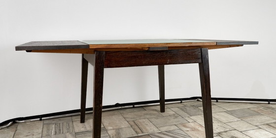 Table de salle à manger extensible, Tchécoslovaquie des années 1960 – Tables de salle à manger, Wood (photo 5 of 13)