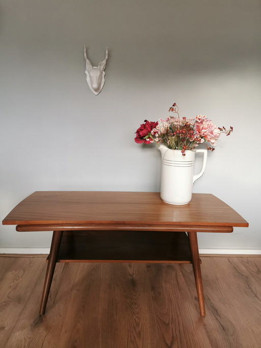 Vintage coffee table with reversible top