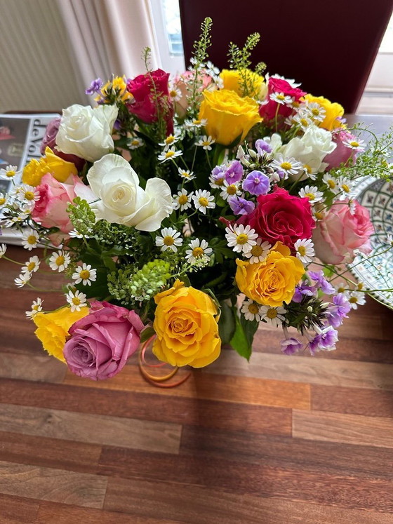 Image 1 of Kunstvase aus Edelstahl „Crush“ von Ronald Westerhuis aus dem Jahr 2012 (Neu in Originalverpackung)