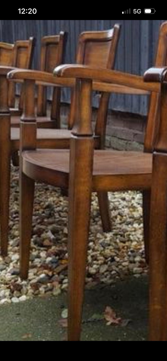 Image 1 of Eetkamer armstoelen 
